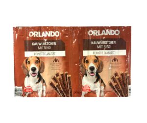 تشویقی مدادی سگ طعم گوشت گاو Orlando