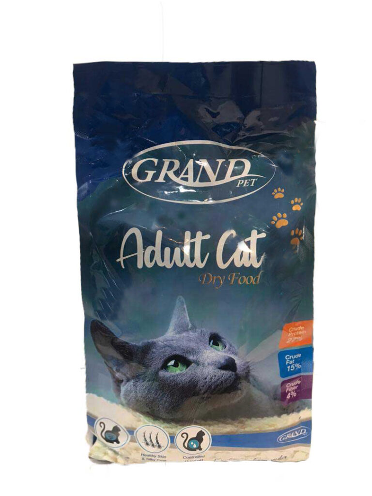 غذای خشک گربه بالغ گرند 2kg Grand