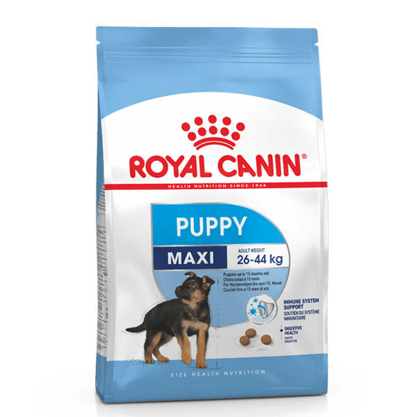 غذای خشک توله سگ نژاد بزرگ مکسی پاپی رویال کنین Royal canin maxi puppy