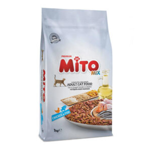 غذا خشک گربه میتو میکس مرغ و ماهی Mito cat mix